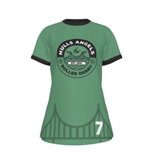 Team Version - Green - Curved T-Shirt